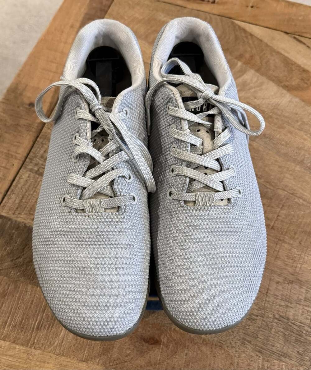 NOBULL SuperFabric Trainer Gray Men’s 10 Women’s 11.5 CrossFit Shoes - Picture 3 of 10